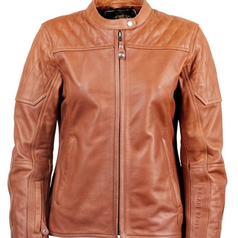 Roland Sands Design  Leather Motorcycle jacket  XL